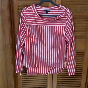 JCrews striped blouse